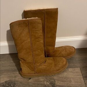 UGG Chestnut Suede Boots